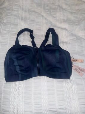 Victoria’s Secret knockout Maximum Support Front Close Sports Bra Blue 36DD